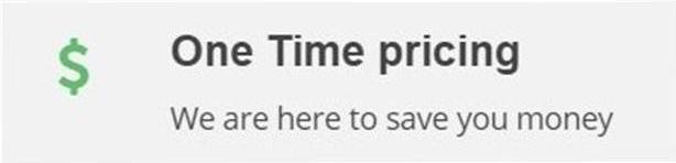 myMailit has one time pricing, myMailit will save you money